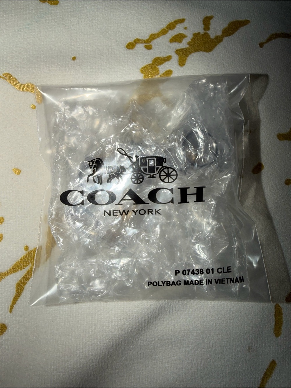 Coach Two-Tone Link Bracelet - Gold and Silver - Picture 5 of 6